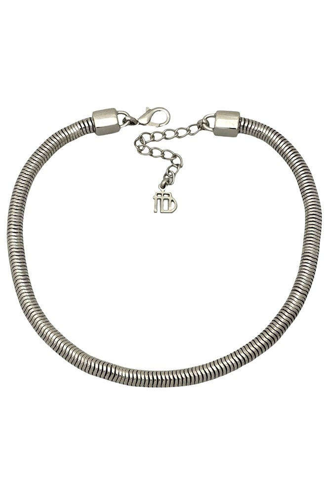 COLAR PRATEADO SNAKE ELIAH MARIANA DIAS-459117829