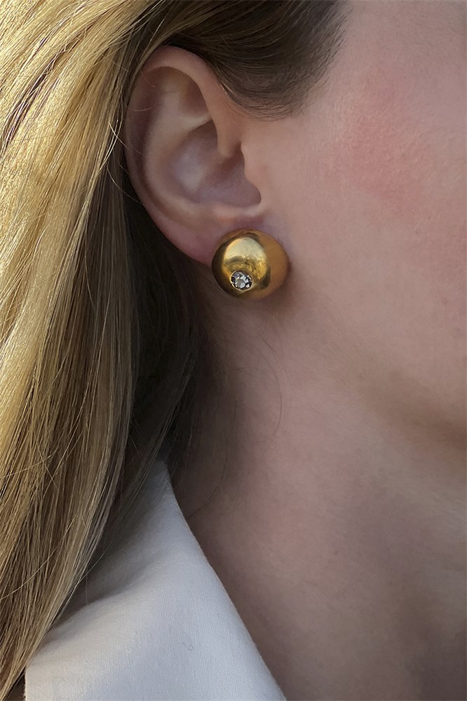 BRINCO VINTAGE 1/2 ESFERA UTAH GOLDEN MARINA DIAS-637082461