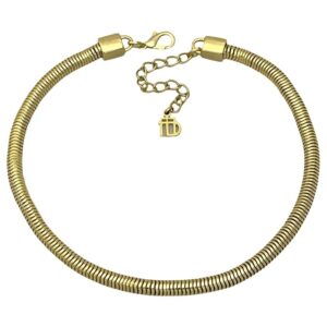 COLAR DOURADO SNAKE ELIAH GOLD MARINA DIAS