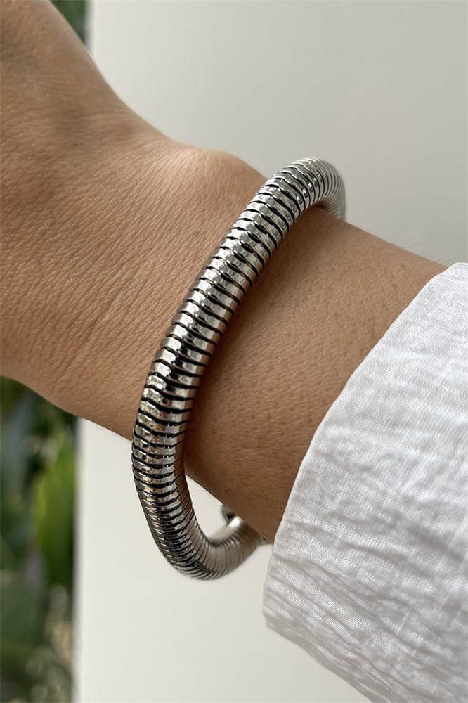 PULSEIRA PRATEADA SNAKE ELARE MARINA DIAS-1383759618