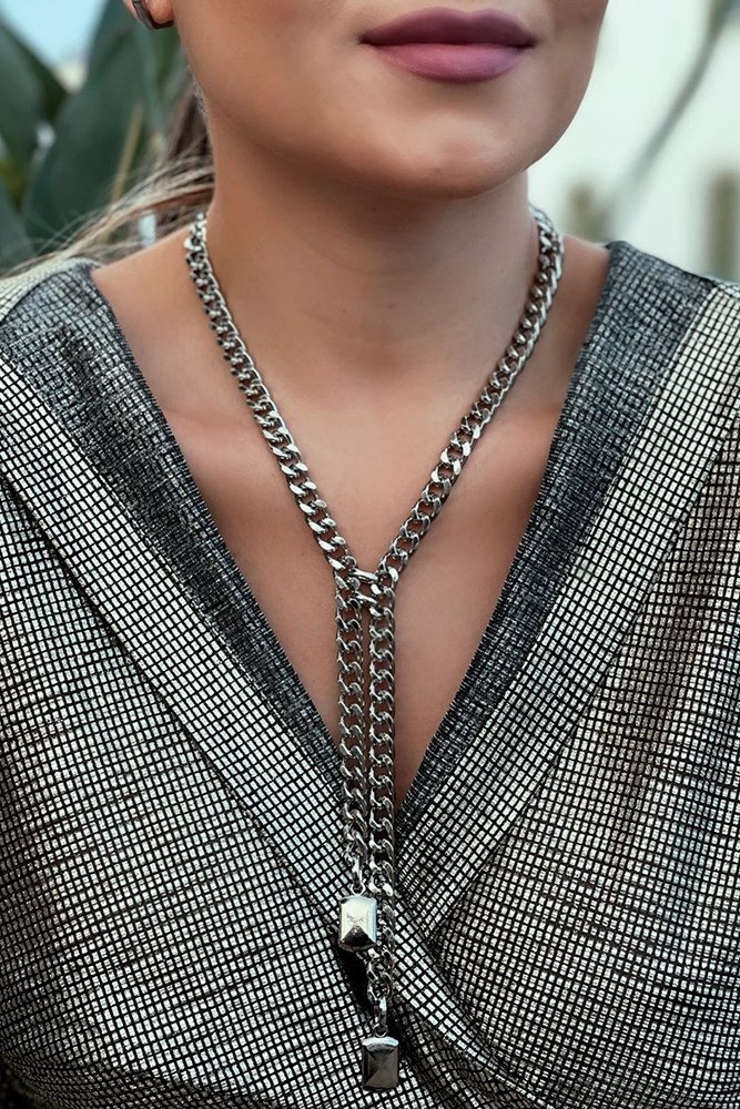 COLAR PRATEADO LAYN GRAVATA MARIANA DIAS-1750669719