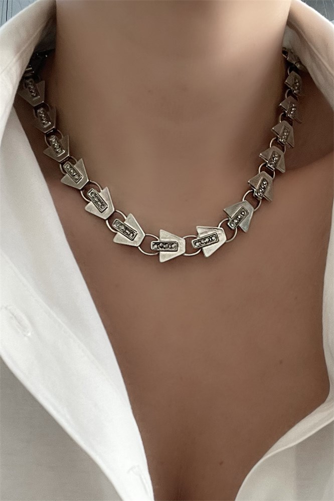 COLAR PRATEADO OGES MARIANA DIAS-2035508807