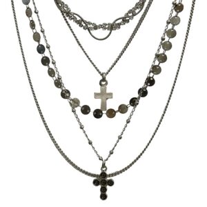 COLAR PRATEADO COMPOSIÇÃO LAINA MARIANA DIAS