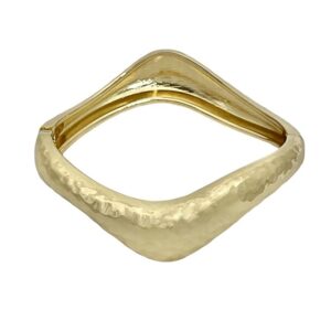 BRACELETE DOURADO MARTELADO SOREL GOLD MARIANA DIAS