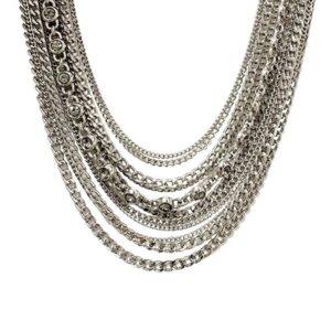 COLAR PRATEADO MIX KAL SILVER MARIANA DIAS