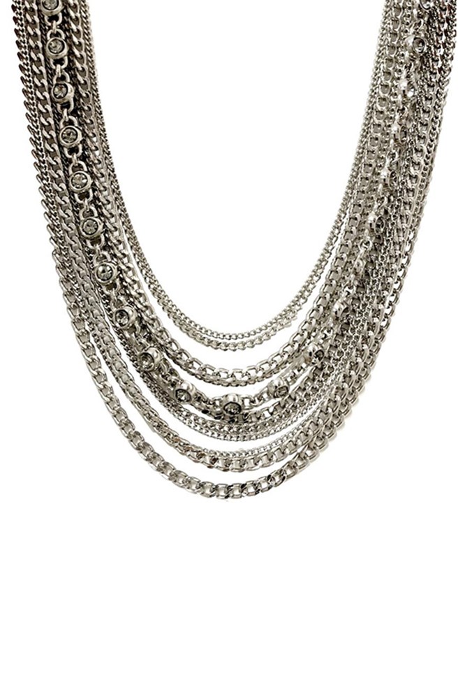 COLAR PRATEADO MIX KAL SILVER MARIANA DIAS-1086586991