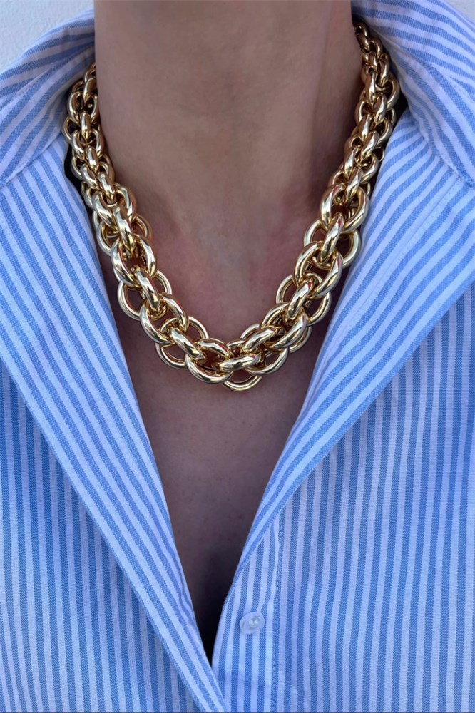 COLAR DOURADO MAXI NIVA GOLD MARIANA DIAS-1255276560