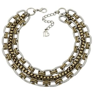 COLAR BICOLOR VINTAGE MAXI RIZZA