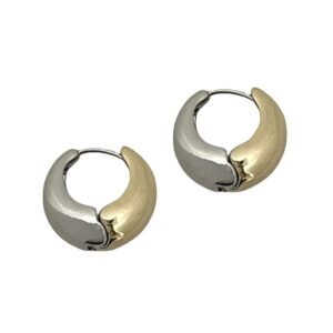 BRINCO BICOLOR ARGOLA NOAR MARIANA DIAS