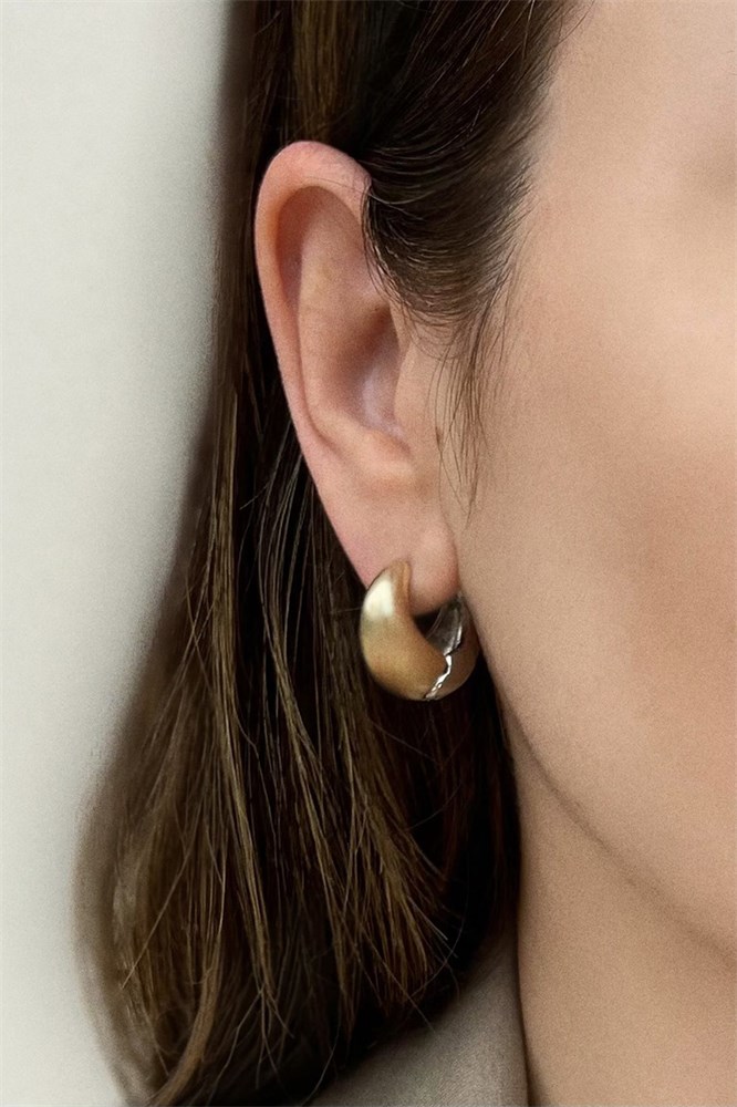 BRINCO BICOLOR ARGOLA NOAR MARIANA DIAS-1076280971