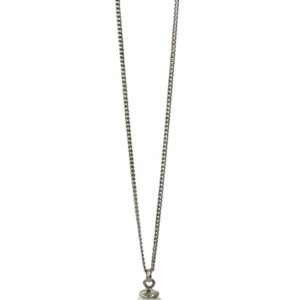 COLAR PRATEADO PÉROLA BARROCA KALANI MARIANA DIAS