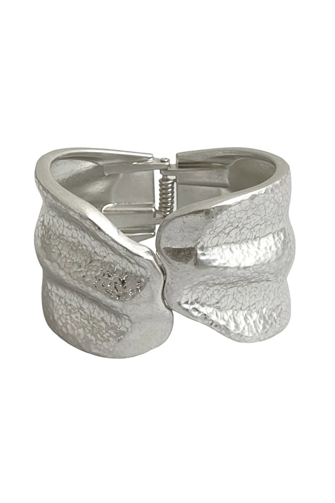 BRACELETE PRATEADO MAXI TEXTURA MERO MARIANA DIAS-987444418