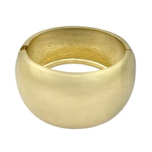 BRACELETE DOURADO MAXI LISO ALORA MARIANA DIAS