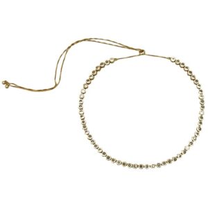 COLAR DOURADO CRISTAIS SHAMBALA EVIE GOLD MARIANA DIAS