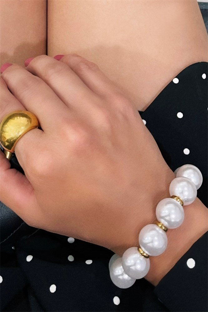 PULSEIRA DOURADA PÉROLAS ONLY GOLDEN MARIANA DIAS-1722732162