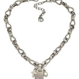 COLAR PRATEADO LEDER MARIANA DIAS