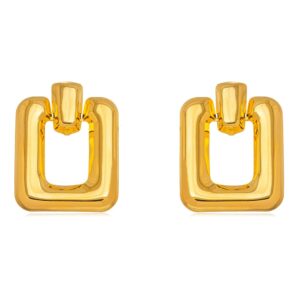 BRINCO LISO BANHO OURO