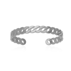 BRACELETE RODIO ELOS FIXO 8MM