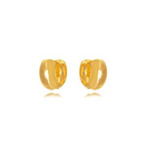 BRINCO DOURADO ARGOLA LISA