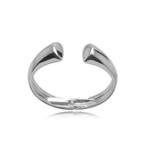 BRACELETE RÓDIO LISO COM ABERTURA