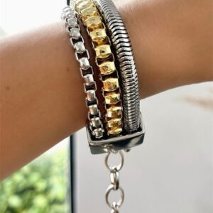 PULSEIRA BICOLOR VELIE MIX MARIANA DIAS