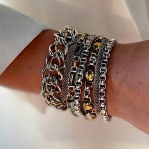 PULSEIRA VINTAGE BICOLOR MIX DUALIS MARIANA DIAS