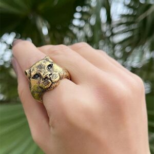 ANEL VINTAGE PANTERA REGULÁVEL MARIANA DIAS