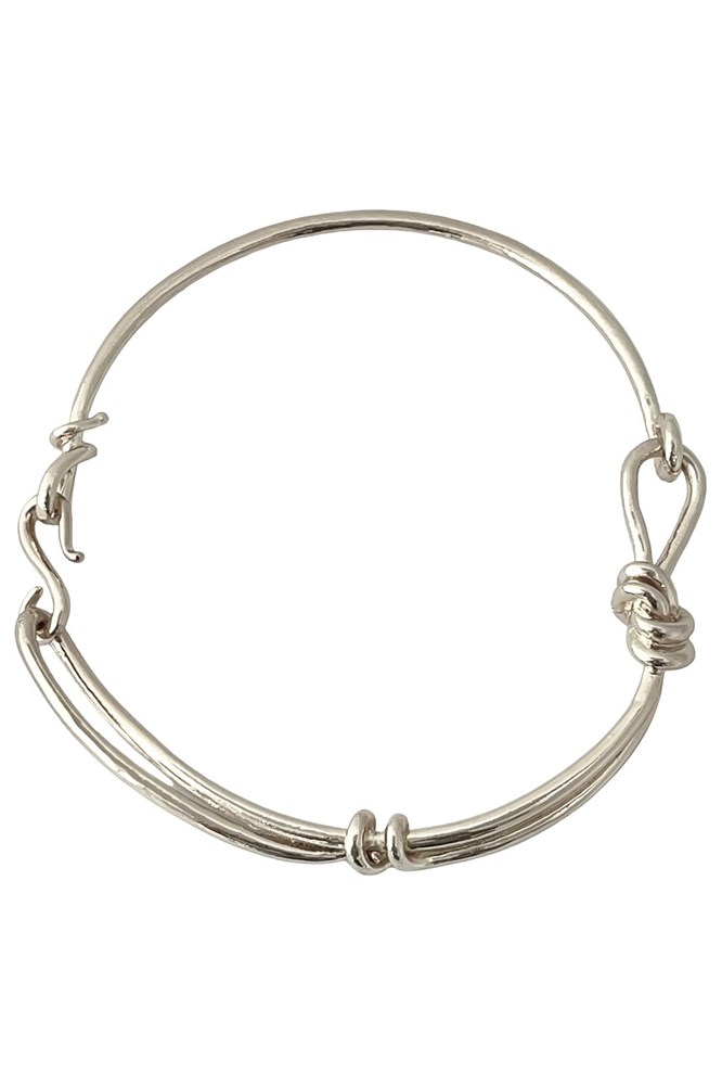 COLAR PRATEADO ARO NÓ ARLA CHOKER MARIANA DIAS-1838108708