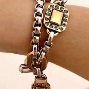 PULSEIRA BICOLOR VINTAGE SIENI MIX MARIANA DIAS