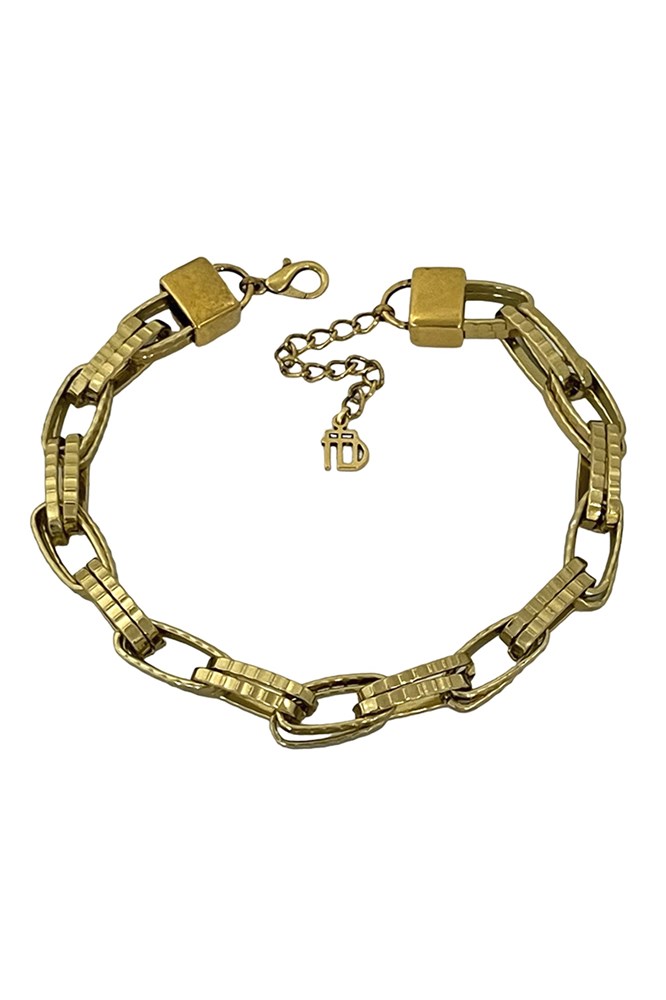 COLAR OURO VINTAGE ELOS DUPLOS ZANIA MARIANA DIAS-1072270047