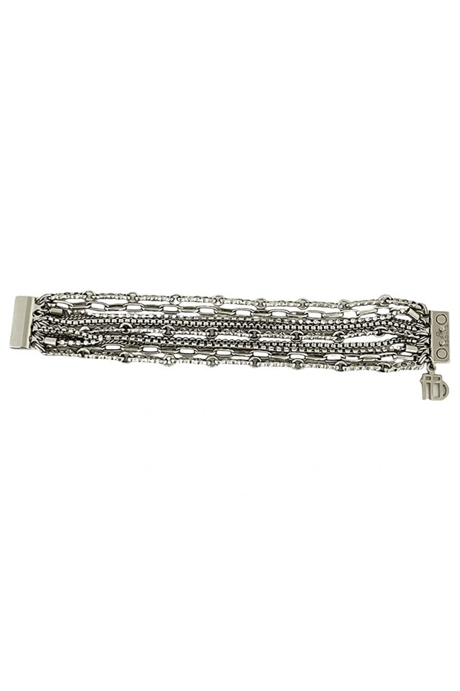 PULSEIRA PRATEADA MIX MENOR IMÃ P RAFINI MARIANA DIAS-471773700