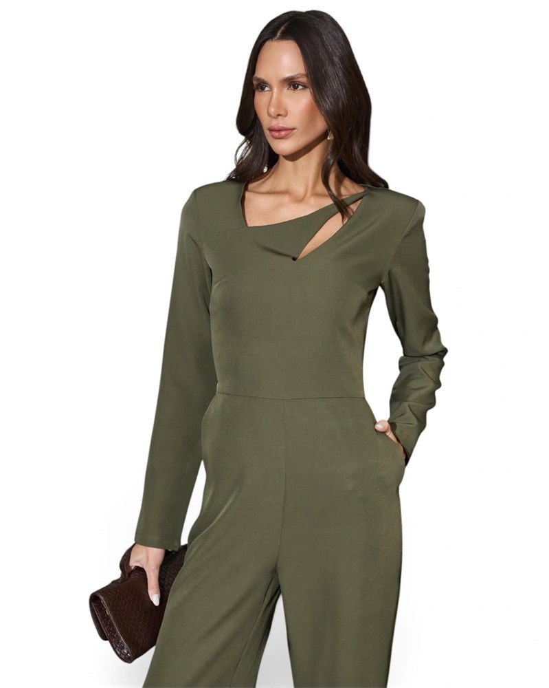 MACACAO GEISA VERDE MILITAR TAM 38-1362722493