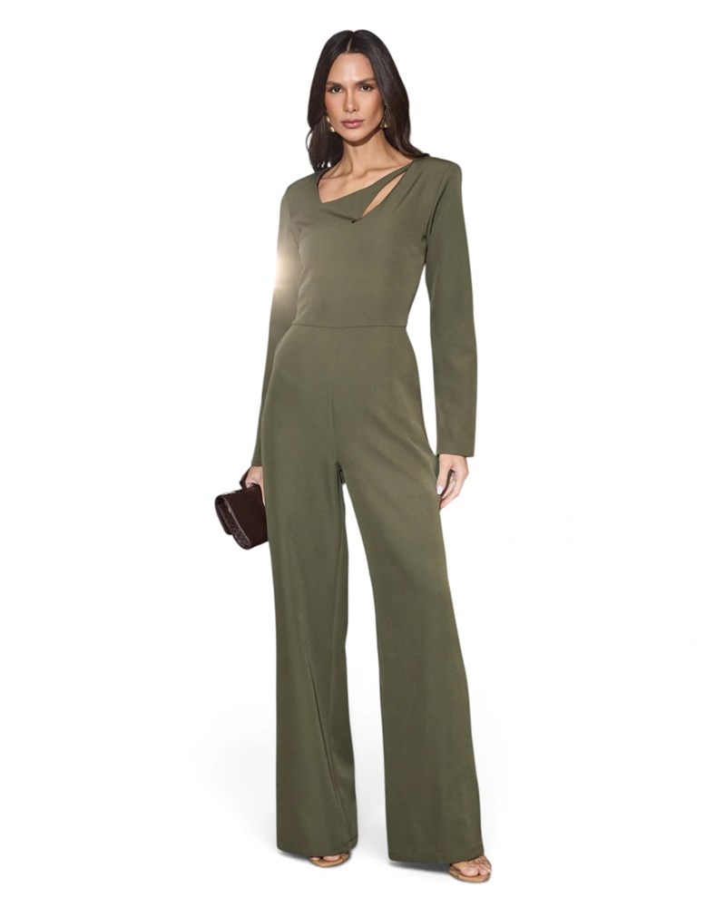 MACACAO GEISA VERDE MILITAR TAM 38-1395492597